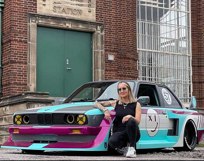 BMW E30 Cyberpunk