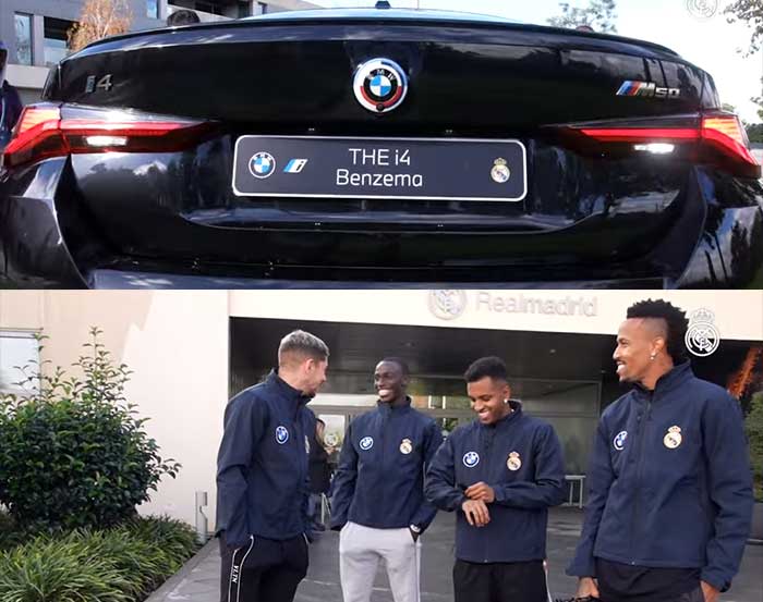 Real Madrid jalin Kerjasama dengan BMW